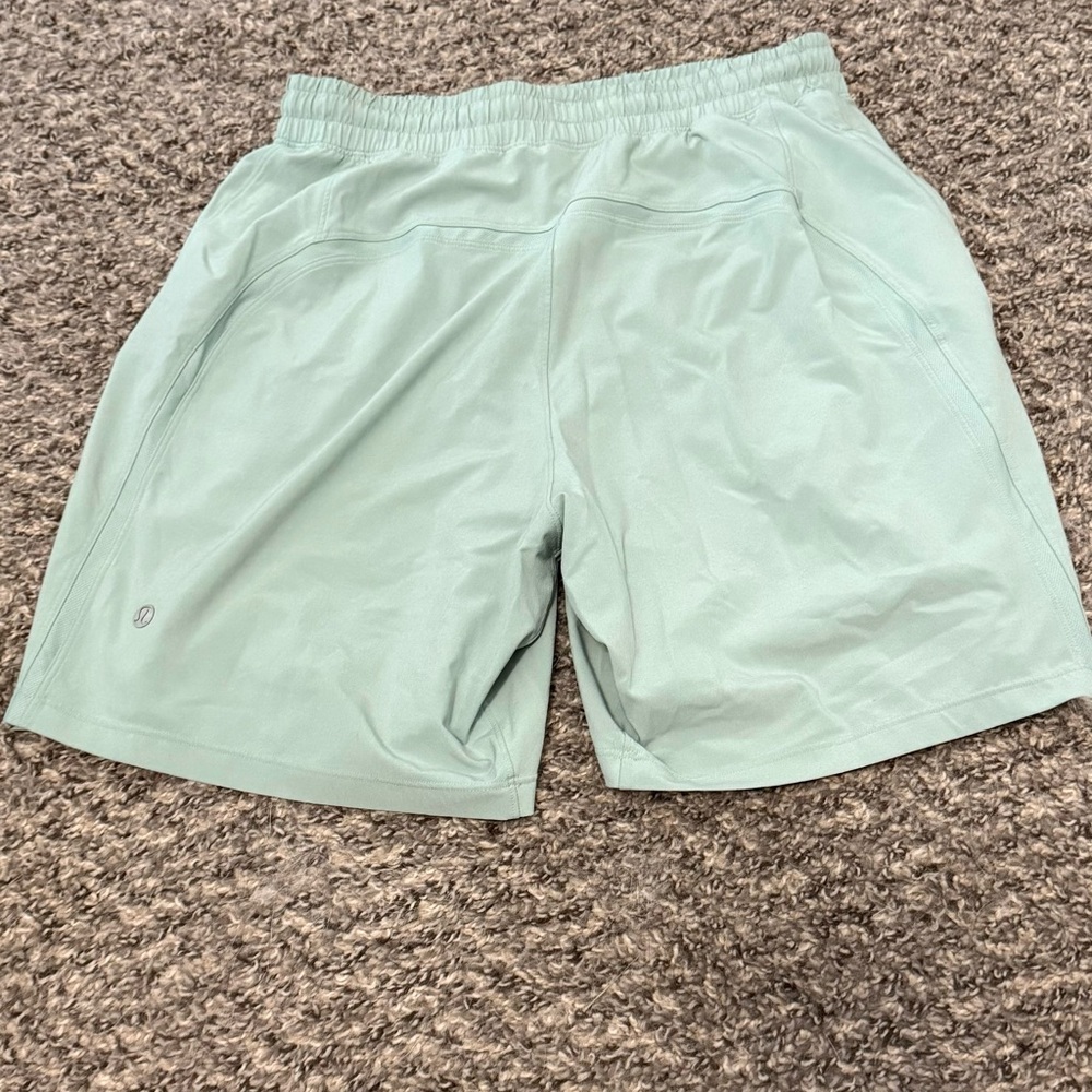 lululemon athletica Mint Green Men's Athletic Shorts
